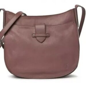 Frye Olivia crossbody shoulder bag in Rose (plum)